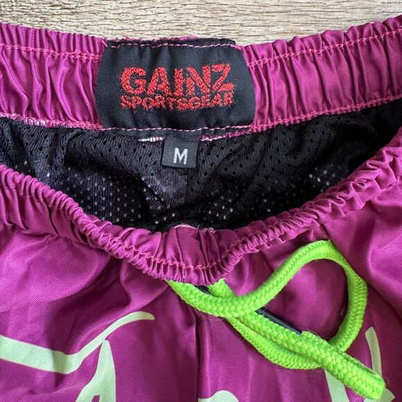Gainz Sportsgear NO FEAR HERE Shorts Size Medium - Picture 7 of 9